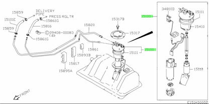 15100-81813-000 Suzuki Pump set,fuel 1510081813000, New Genuine OEM Part1