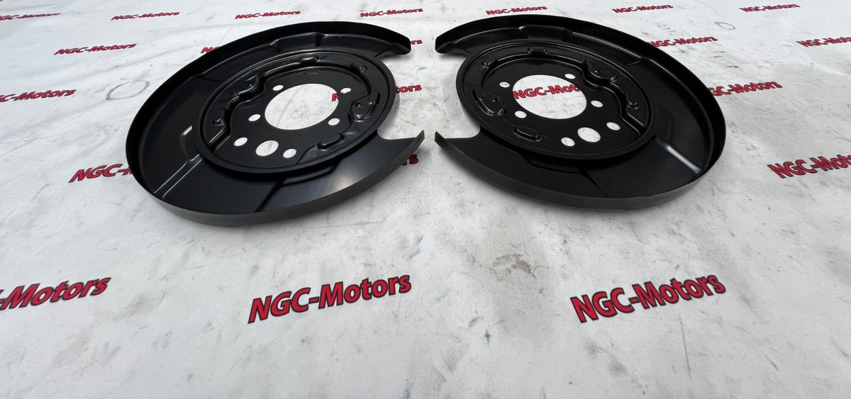 Genuine Nissan Rear Brake Backing Plate LH＆RH SET 44020-WL001 44030-WL001 NEW