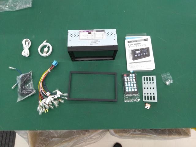 KASUVAR KAR7 2DIN Car audio player0