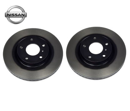 Genuine Nissan 350Z Z33 Brembo Rear Brake Disc Rotors Pair 43206-CD005 OEM0