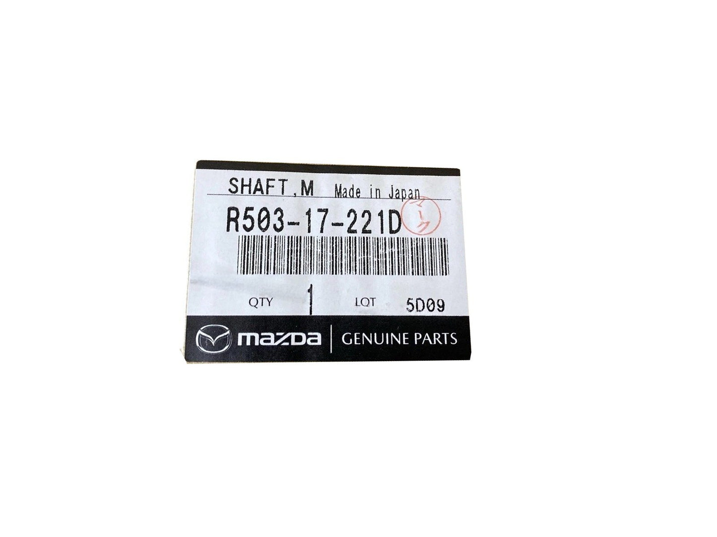 MAZDA RX-7 SPIRIT R MT5 FD3S SHAFT,MAIN R503-17-221D1