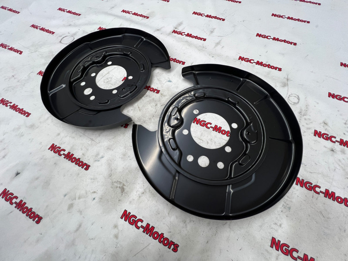 Genuine Nissan Rear Brake Backing Plate LH＆RH SET 44020-WL001 44030-WL001 NEW