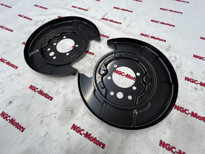 Genuine Nissan Rear Brake Backing Plate LH＆RH SET 44020-WL001 44030-WL001 NEW
