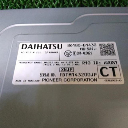Toyota / Daihatsu genuine 9 inch display audio 86180-B14304
