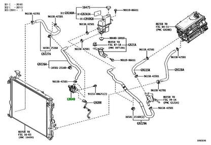 Genuine Toyota Lexus Hybrid Inverter Water Pump Assy OEM G9040-480601