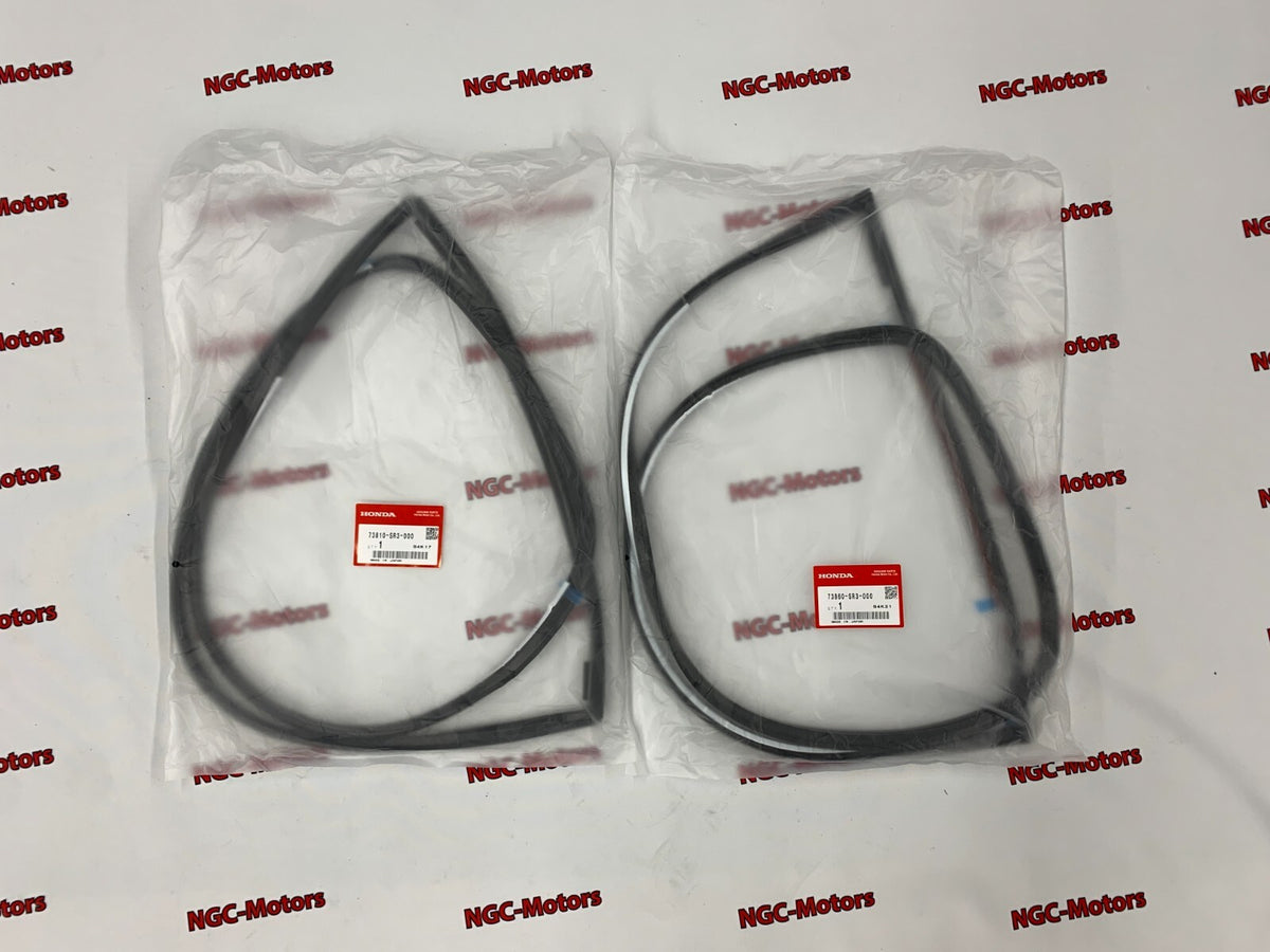 HONDA CIVIC EG4 EG6 Strip Rubber Molding QUARTER MOLDING L & R SET Japan GENUINE