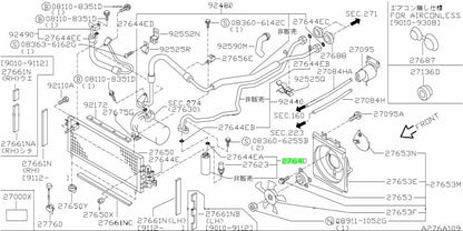 NEW Genuine Nissan Windshield Washer Fluid Reservoir Tank OEM 92131-60F601