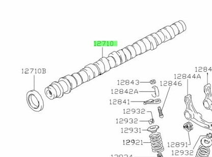 Genuine Suzuki Camshaft 12710-52G00 OEM0