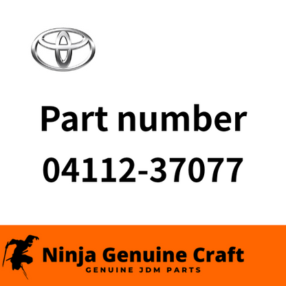 0411237077 Genuine Toyota GASKET KIT, ENGINE 04112370770