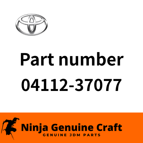 0411237077 Genuine Toyota GASKET KIT, ENGINE 04112370770