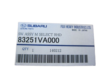 NEW Genuine Subaru Multi Select Switch Assembly OEM 83251-VA0001