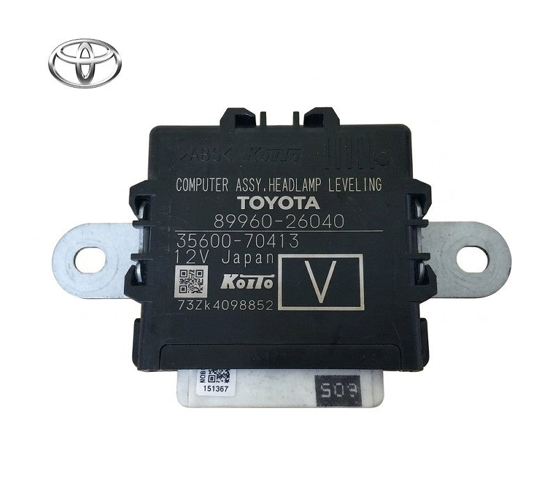 Genuine Toyota Hiace GDH201V LED Headlamp Leveling Computer OEM 89960-260400