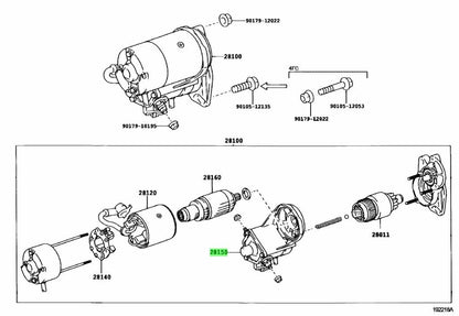 OEM SWITCH ASSY, MAGNET STARTER Genuine Toyota HiAce Van 200 GDH206V 28150-300500