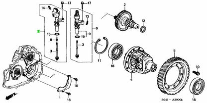 NEW Genuine Honda Vehicle Speed Sensor VSS Transmission OEM 78410-S04-9721