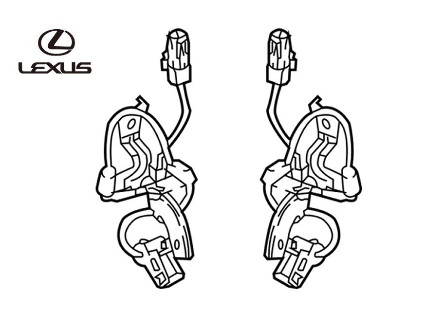 OEM Genuine TOYOTA Lexus Absorber Control Wire RH LH Set 89244-11010 89244-110200