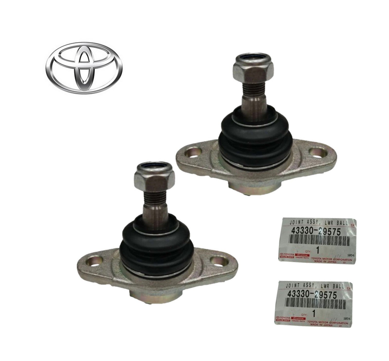 43330-29575 x2 Toyota Hiace KDH220 Front Lower Ball Joint RH LH OEM New0