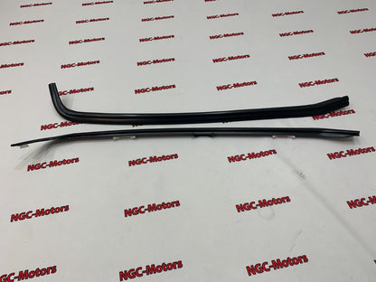 Honda Genuine Civic del Sol Molding Assembly RH+LH Front Windshield Side 1993-97
