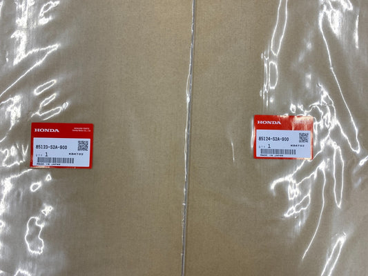 OEM HONDA S2000 00-09 AP1 AP2 FR. ROOF HARD TOP TAPE A&B SET 85123/85124-S2A-900