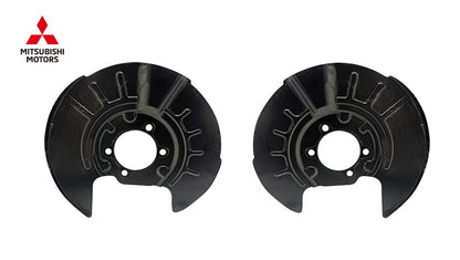 NEW Genuine Mitsubishi Rear Brake Dust Shield LH RH Set OEM 4605C079 4605C0800
