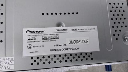 carrozzeria DMH-SZ500 Display audio4