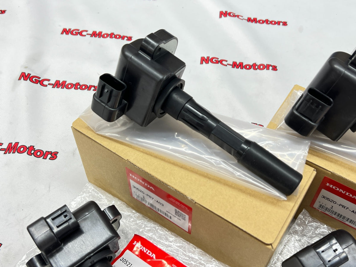 OEM Honda 90-05 NSX Type-S Type-R NA1 NA2 Ignition Coil FR RR Set of 6 Genuine