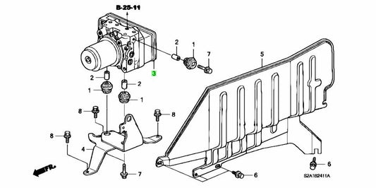 OEM MODULATOR ASSY. 2004-2005 Honda S2000 AP2 57110-S2A-A62 57110S2AA62 NEW