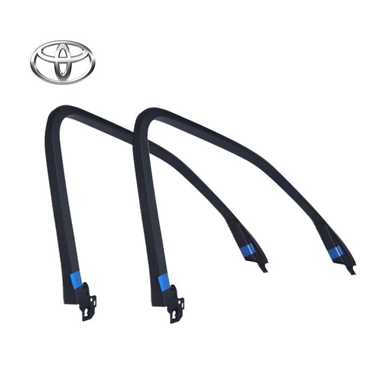 New Genuine Toyota Door Frame Garnish LH RH Pair 67663-60020 67664-600200