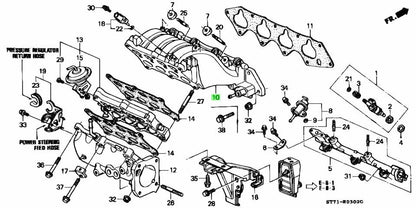 OEM Honda Acura Integra DC2 GS-R Type R B18C Intake Manifold 17100-P72-0100