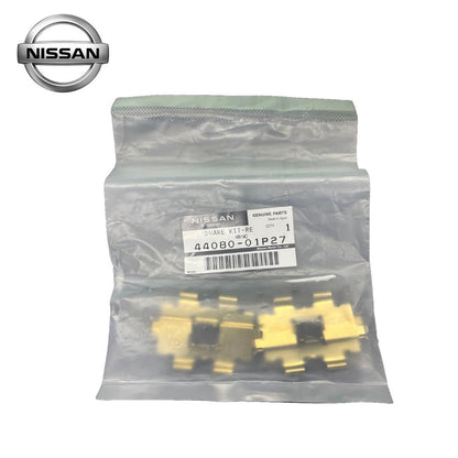 NEW Genuine Nissan Rear Disc Brake Pad Hardware Kit OEM 44080-01P270