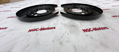 Genuine Nissan Rear Brake Backing Plate LH＆RH SET 44020-WL001 44030-WL001 NEW