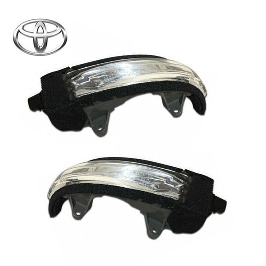 New Genuine Toyota Mirror Turn Signal LH RH Pair 81730-60120 81740-60090 OEM0