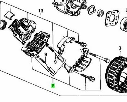 NEW Genuine Honda Alternator Rectifier Assembly OEM 31127-PEL-0041
