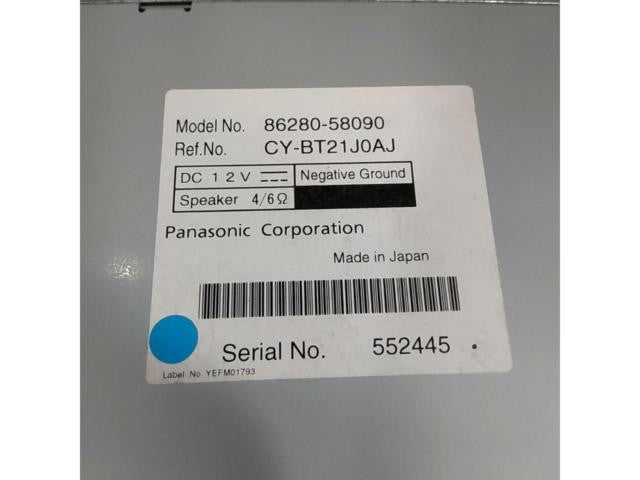 Toyota CYBT21J0AJ 86280-58090 Genuine amplifier1