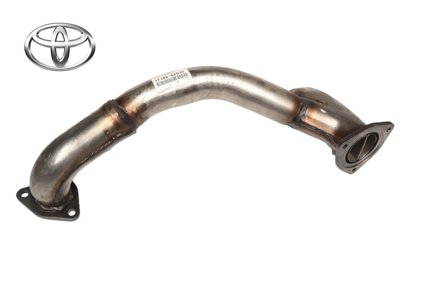1710662030 Genuine Toyota PIPE SUB-ASSY, EXHAUST CROSSOVER 17106-620300