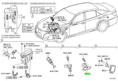 New Genuine Toyota Turbo Pressure Sensor 89421-78020 OEM1