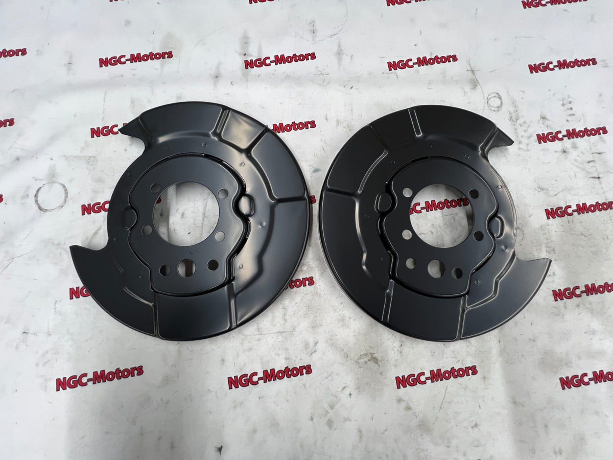 Genuine Nissan Rear Brake Backing Plate LH＆RH SET 44020-WL001 44030-WL001 NEW