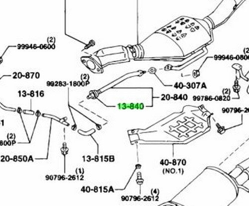 OEM Mazda N3A2-13-840 Check Valve RX-7 FD3S Genuine1