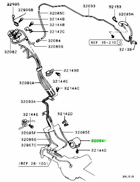 NEW Genuine Mitsubishi Freewheel Clutch Control Vacuum Tank OEM MB6205331