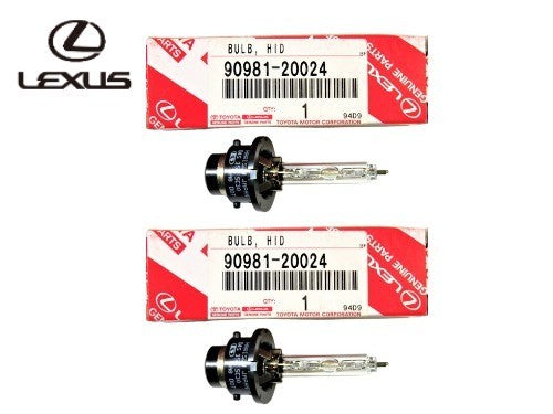 Genuine Toyota Lexus HID Discharge Headlamp Bulb Set of 2 90981-200240