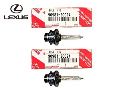 Genuine Toyota Lexus HID Discharge Headlamp Bulb Set of 2 90981-200240