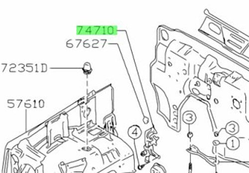 OEM Genuine Suzuki Jimny A/JB Series Heater Water Valve 74710-83000 74710830002
