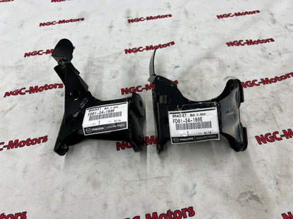 Mazda Genuine RX-7 FD3S Front Stabilizer Bracket Left & Right FD01-34-180E /160F