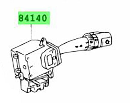 OEM SWITCH HEADLAMP DIMMER Genuine Toyota Chaser JZX100 Tourer V 84140-301902