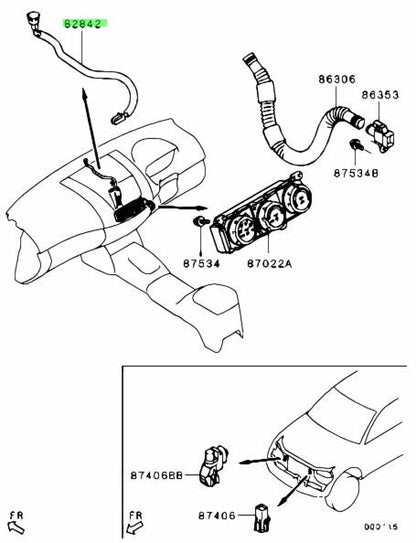 NEW Genuine Mitsubishi Photo Sensor OEM MN1730951