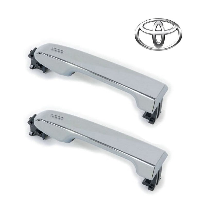 Genuine Toyota Alphard AGH30 Front Outside Door Handle Chrome x2 OEM 69210-580300