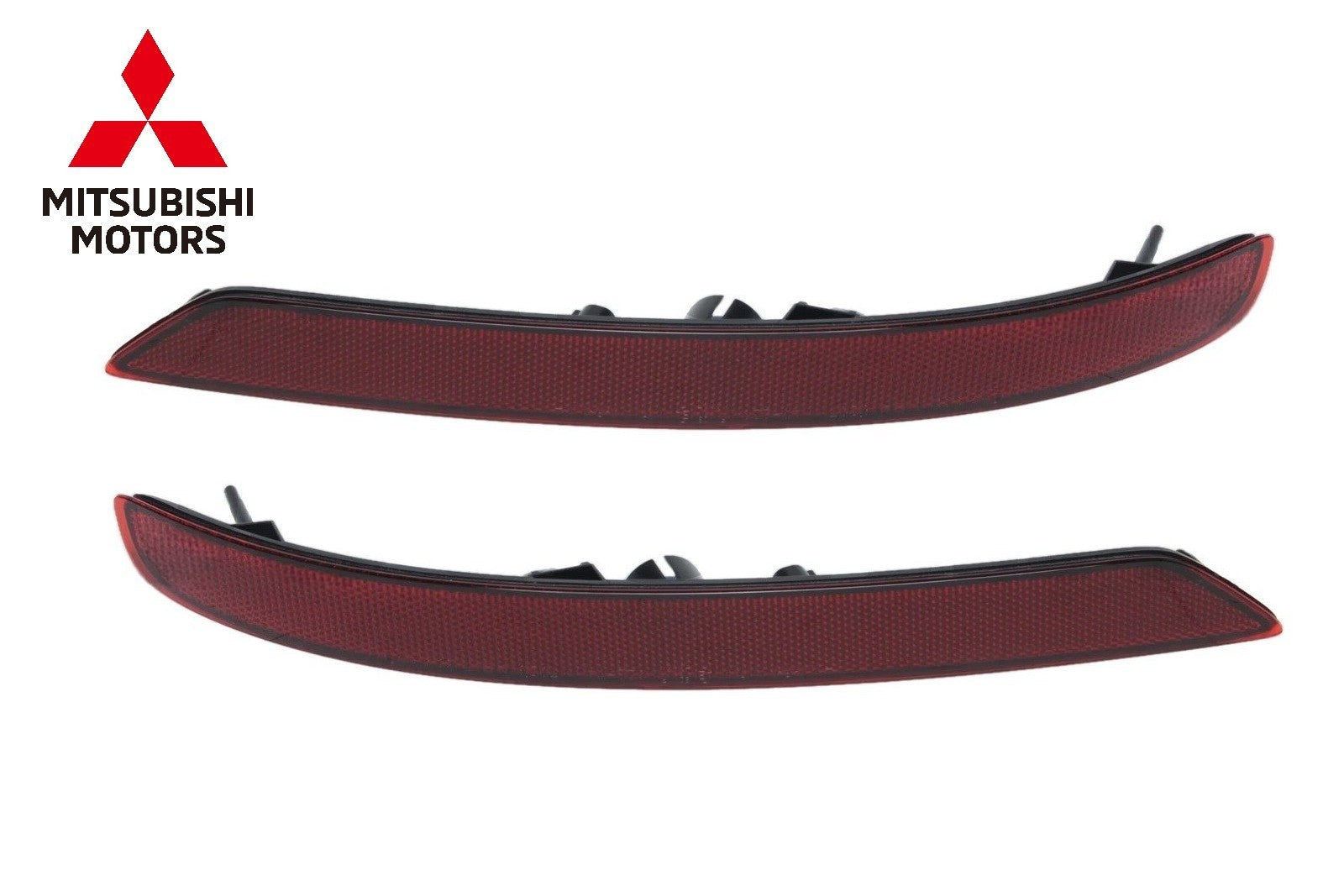 NEW Genuine Mitsubishi Tail Light Reflector LH RH Set OEM 8355A117 8355A1180