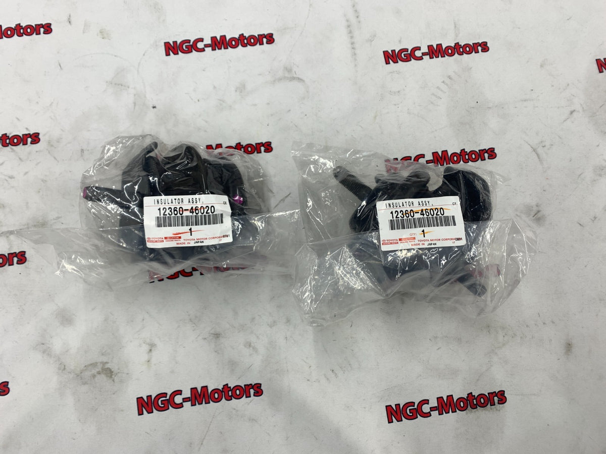TOYOTA Genuine SOARER LEXUS SC300 SC400 1JZ-GTE 2JZ-GTE Engine Mount x2 Set OEM