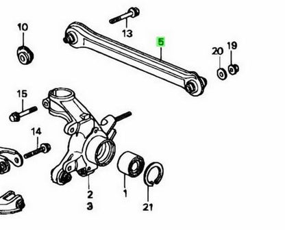 OEM ARM, SUSPENSION Genuine HONDA Beat PP1 52355-SS1-000