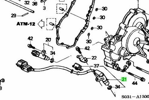 OEM Honda Acura Integra B18C B18B AT Main Pick Up Assy 28810-P56-0031