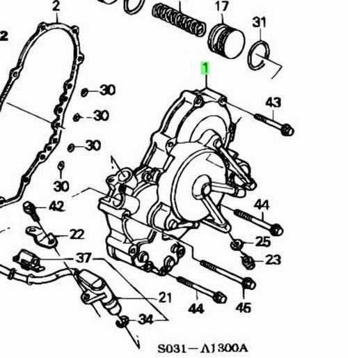 OEM Honda Acura Integra AT Right Side Cover 21240-P4X-000 Genuine1